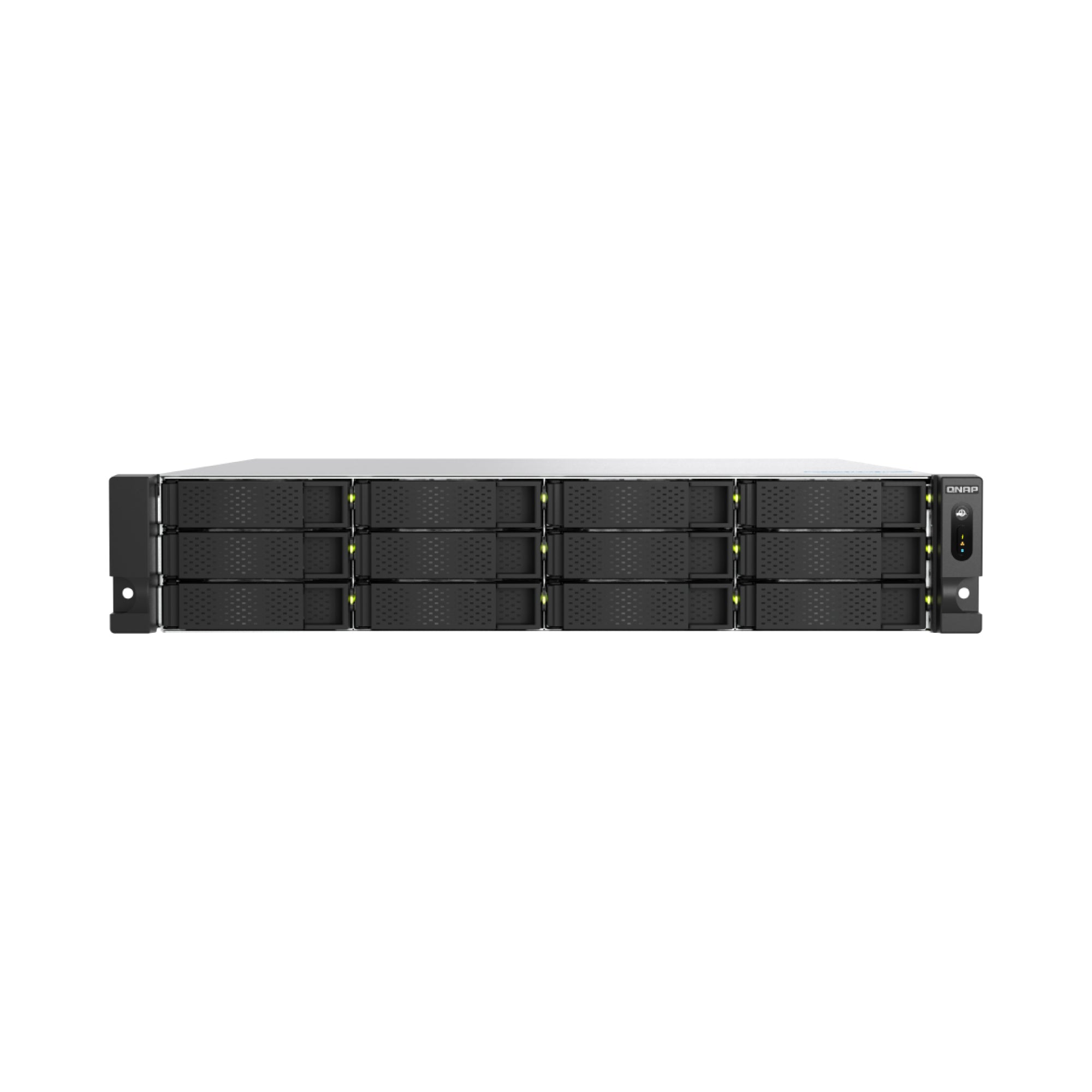 Almacenamiento NAS QNAP TS-H1277AXU-RP-R5-16G-US, 6C, 16GB RAM, 12 Bahias, 2 años Imagen principal del producto