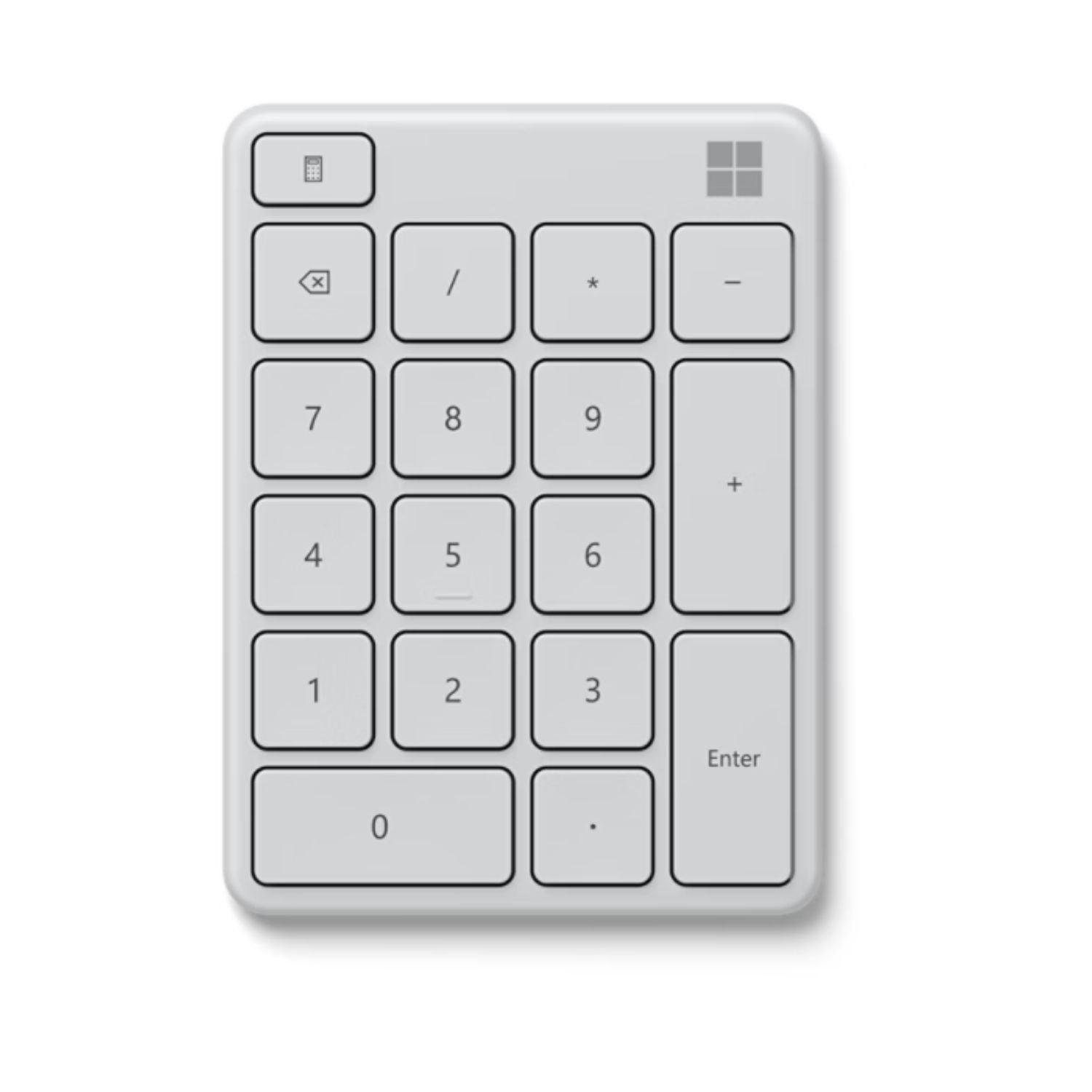 Teclado Numérico Microsoft, Blanco, Bluetooth (23O-00031) Imagen principal del producto