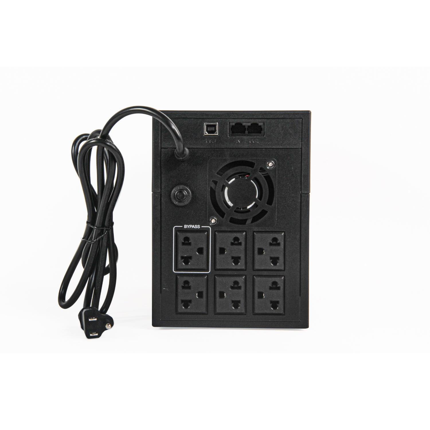 UPS Interactivo Fase, AUR-2200-LCD-USB, 2200VA, 1200W, 3 Años.1