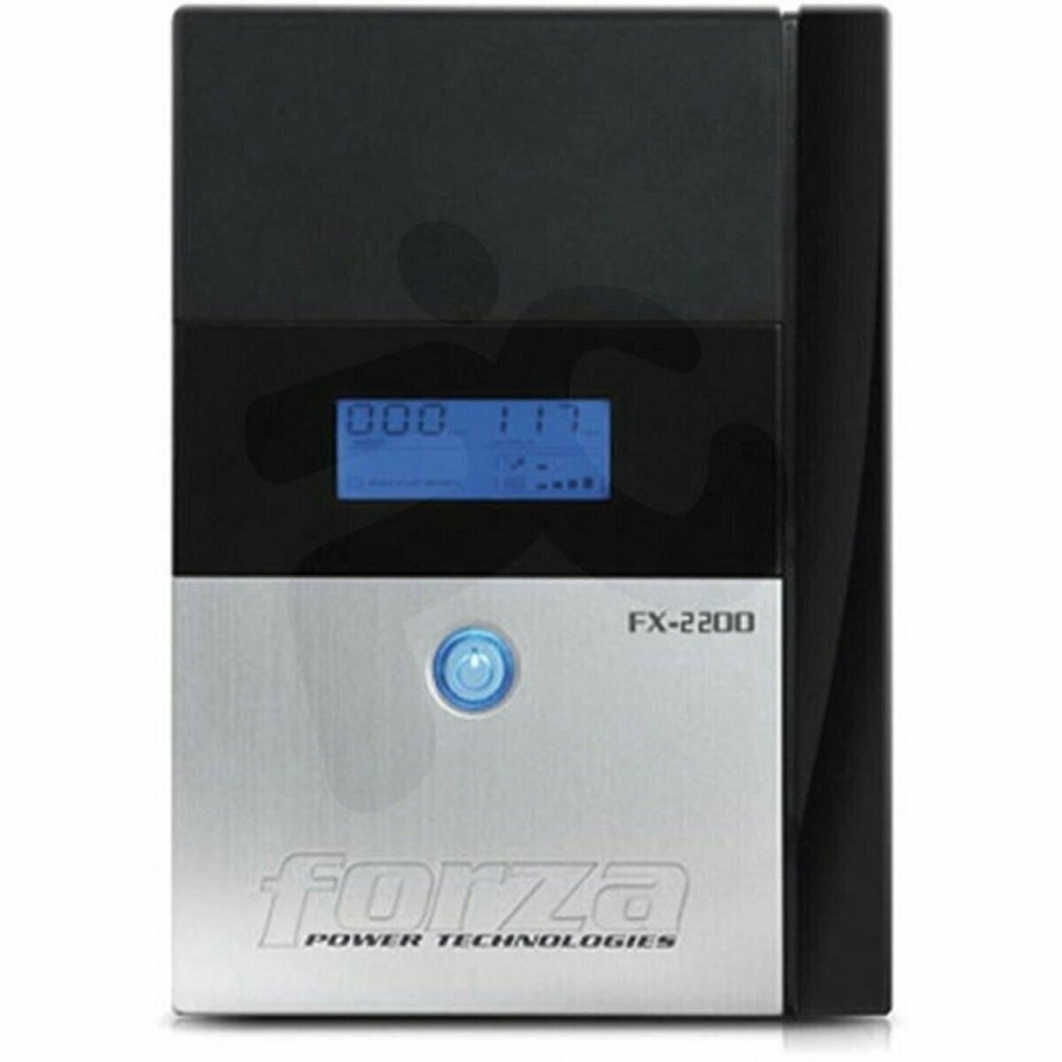UPS Interactivo Forza, FX-2200LCD-U 1500VA, 1200W, 8Tomas.1