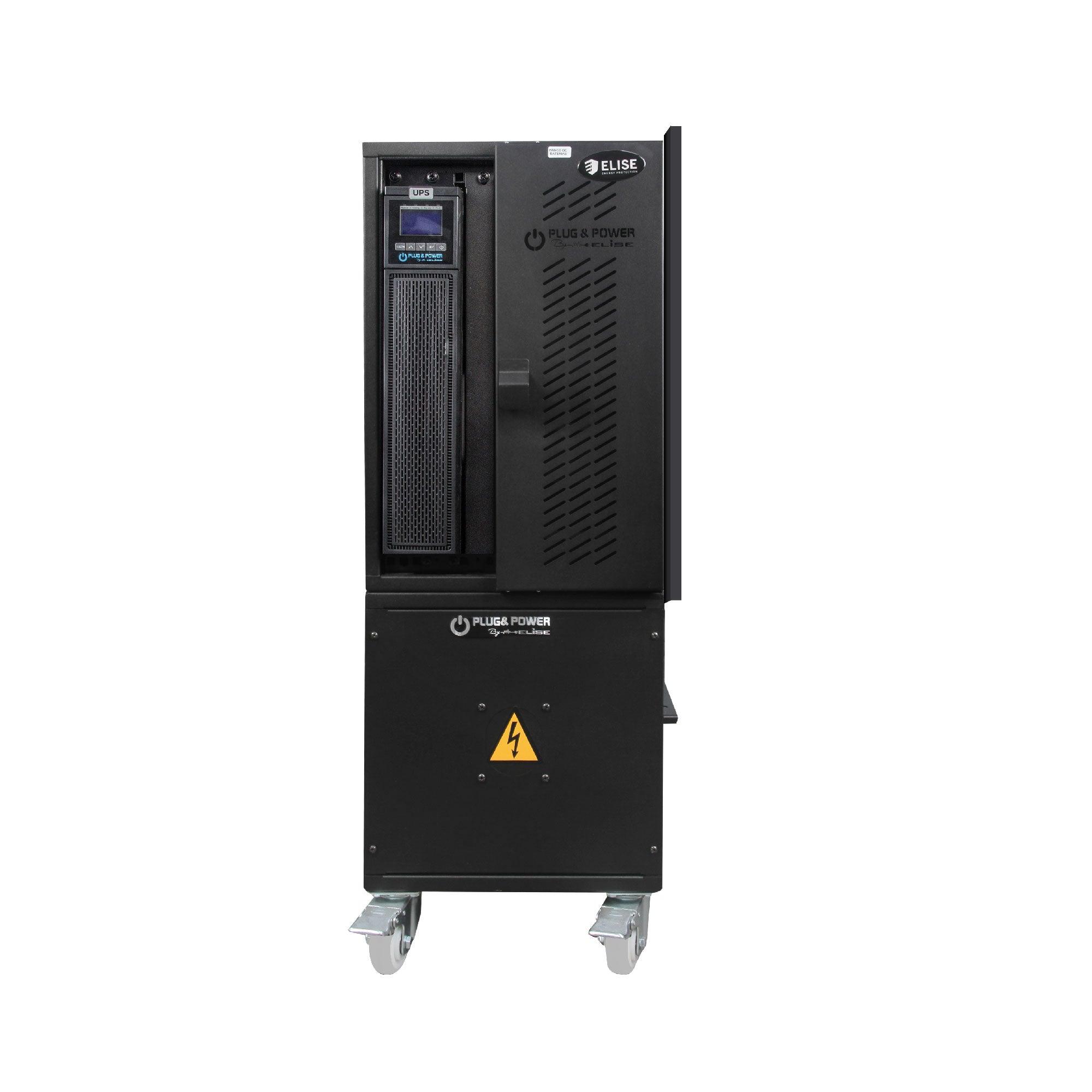 UPS Online Compact, 10KVA/10KW, TA12KVA, TB10KVA, S20KA, 40BAT, T.Red, Monofásico Imagen principal del producto