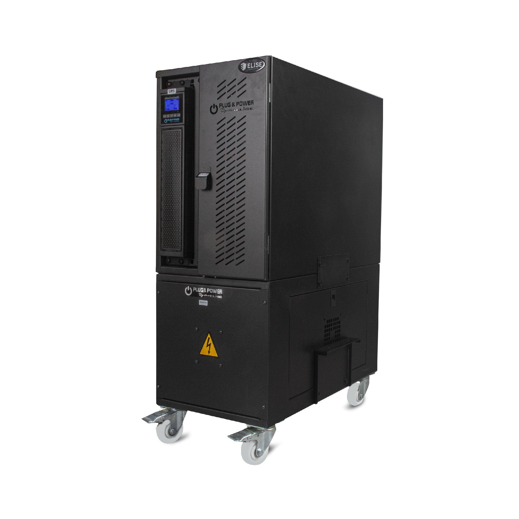 UPS Online Compact, 6KVA/6KW, TA8KVA, TB6KVA, S20KA, 40BAT, T.Red, Monofásico, 2 Años (CPP-6K-22-40B-TBSM-2N) Imagen secundaria del producto