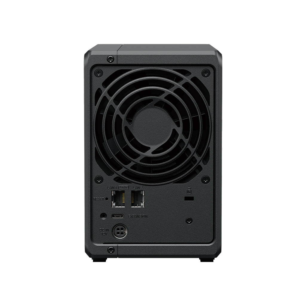 Almacenamiento NAS Synology DiskStation DS725+, 2C, 4GB, 2 bahías, 3 años