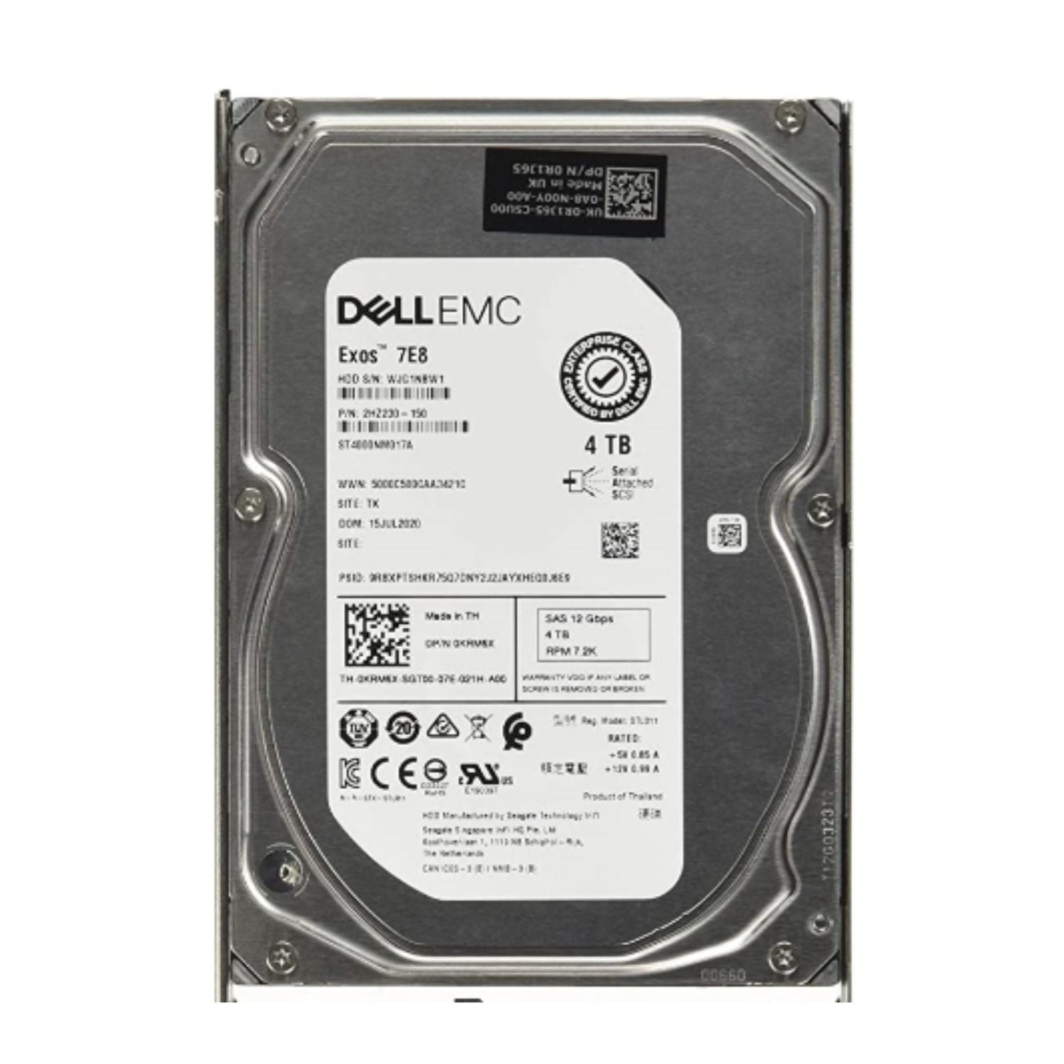 Disco Duro Dell 4TB Imagen principal del producto