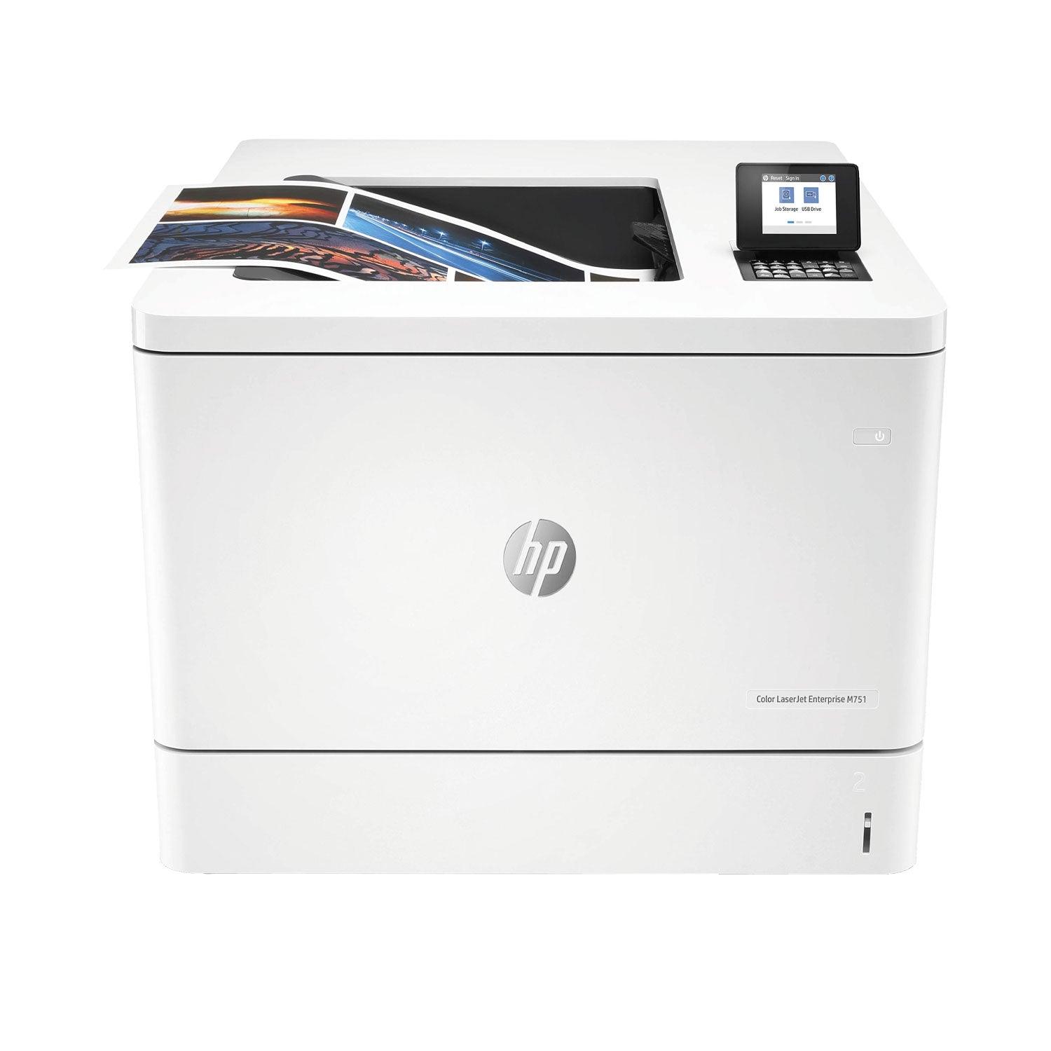 Impresora HP LaserJet Enterprise M751DN, Color, A3, LAN, USB, 1Y (T3U44A) Imagen principal del producto
