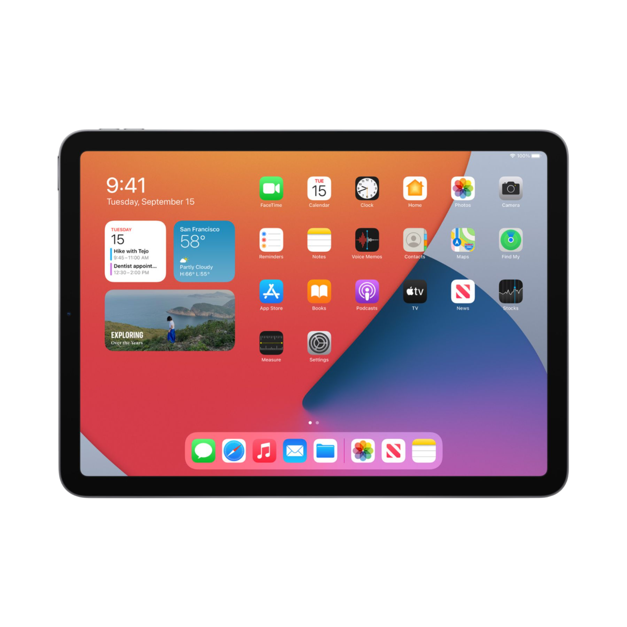 Tablet Apple iPad Air, M3, 8GB, 128GB, 11" Retina, WiFi6E, BT 5.3, eSIM, Gris, 1 año