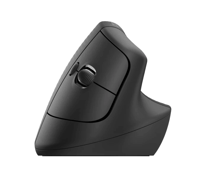 Mouse Logitech Lift Vertical, Zurdo, Negro, Wireless, Bluetooth (910-006467)