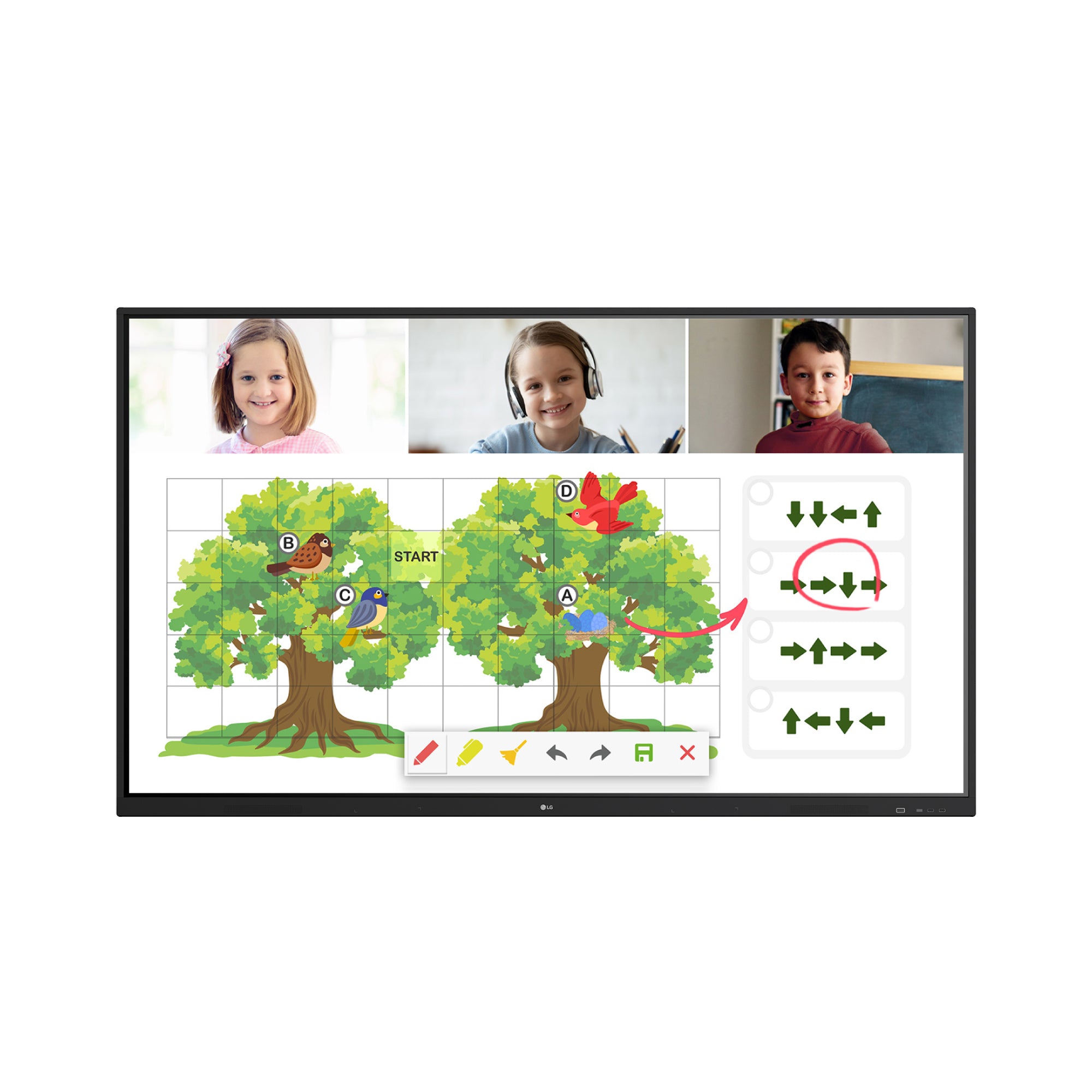 pantalla-interactiva-lg-75-pulgadas-75tr3dk-vista-frontal