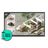 Pantalla Interactiva LG 86TR3DQ 86", Android 14