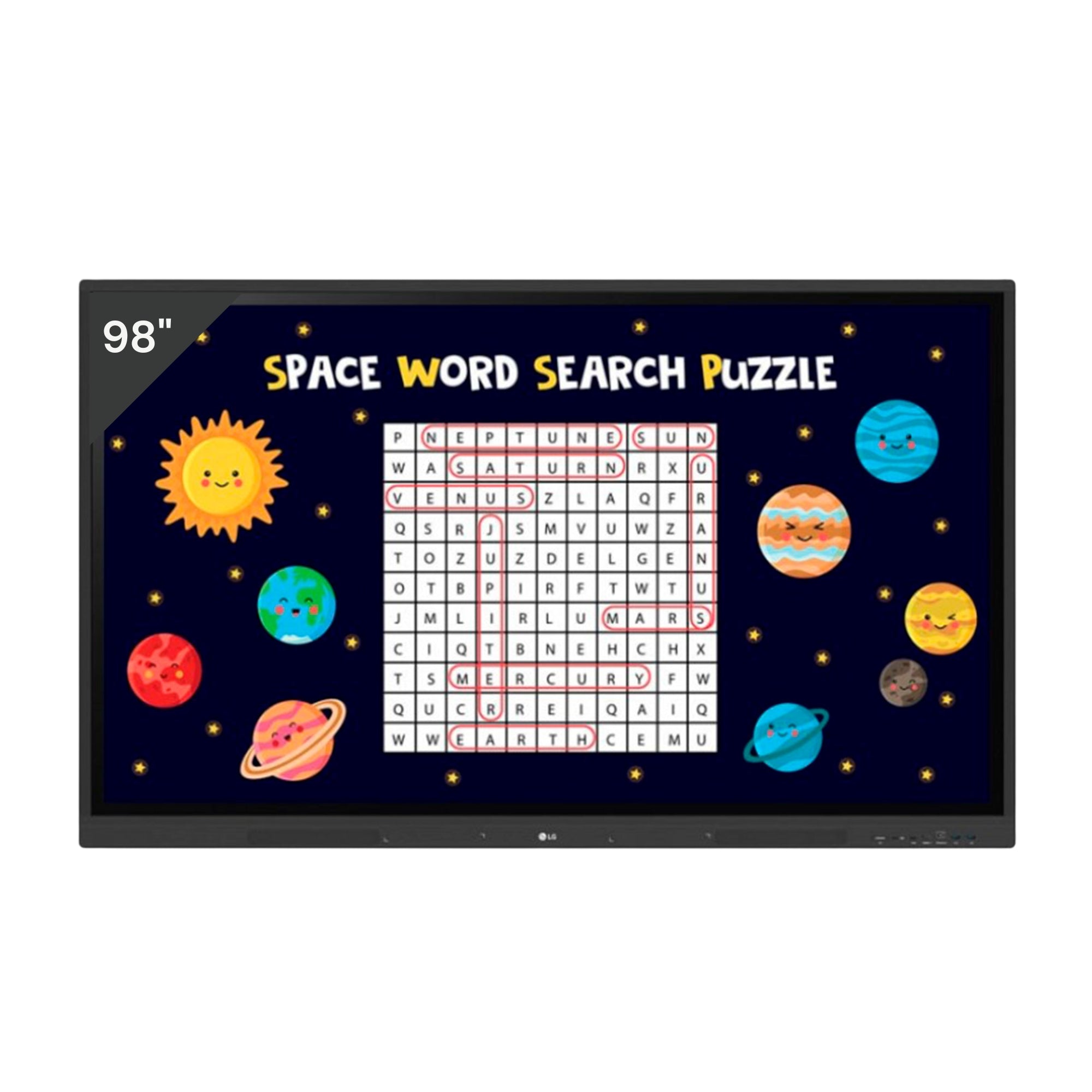 Pantalla Interactiva LG Serie 98TR3DK-B, 98 pulgadas, Android 13 Imagen secundaria del producto