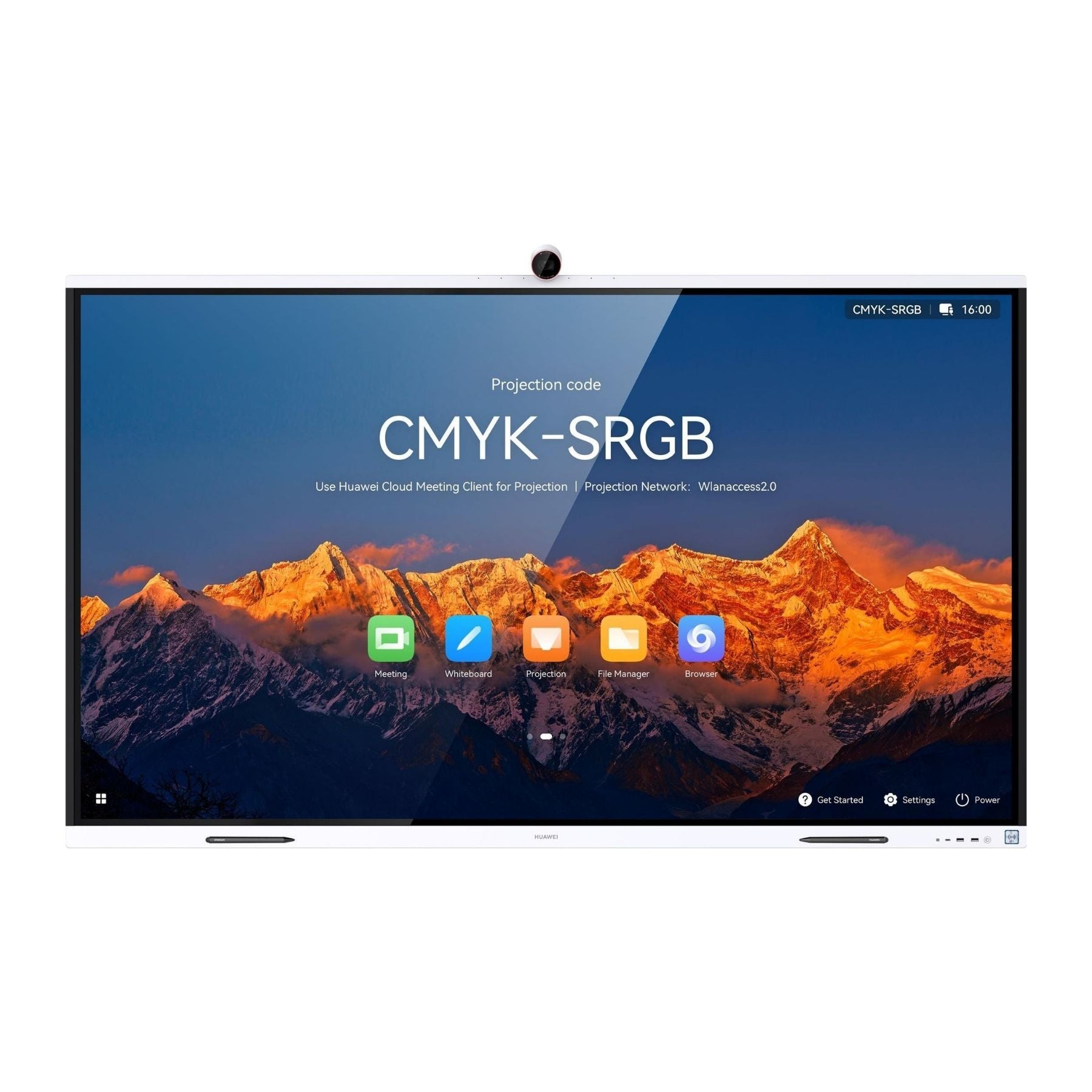 pantalla interactiva huawei ideahub s2 vista frontal Imagen principal del producto