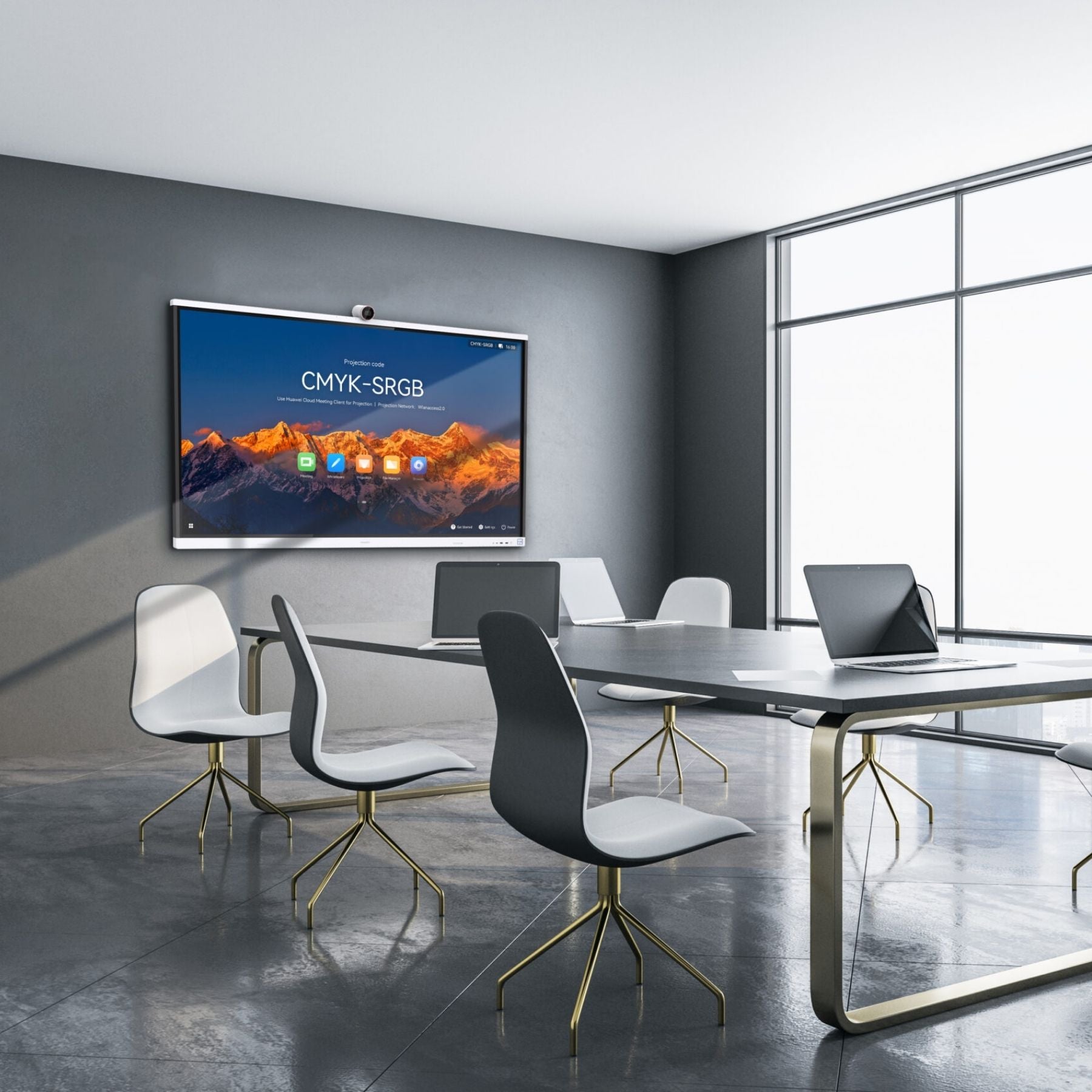 pantalla interactiva huawei ideahub s2 vista real usuario