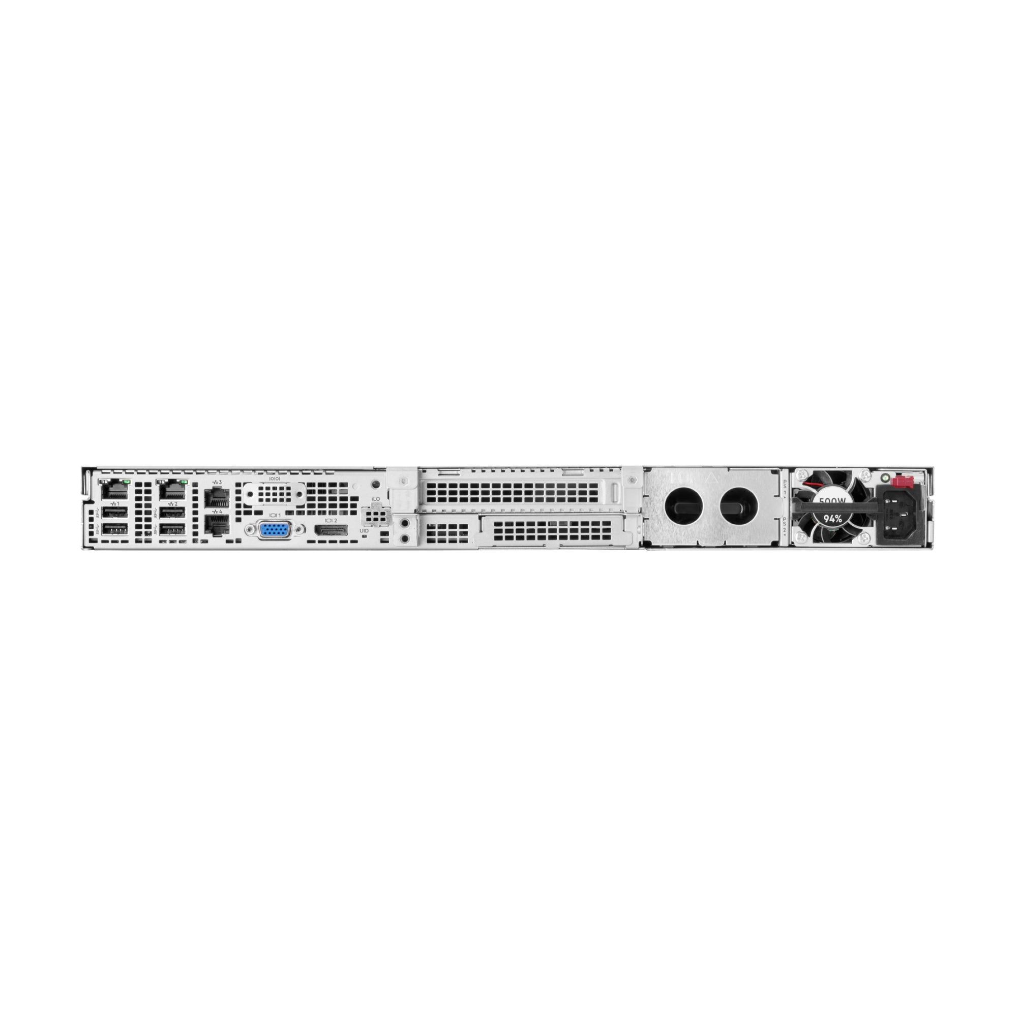 Servidor HPE ProLiant DL20 Gen11, Intel Xeon 6325p, 4C/8T, 1X32GB, 2x480GBSSD, 1X500W, 3 Años (P86721-DM5)