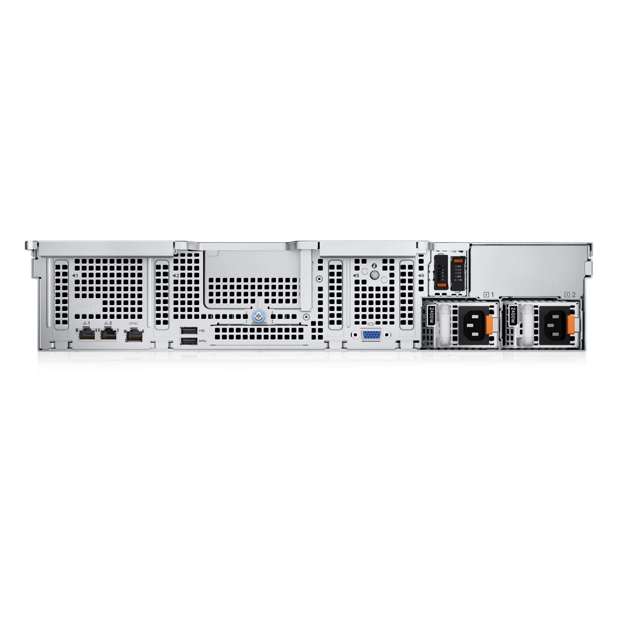 servidor dell r550 rackeable vista posterior