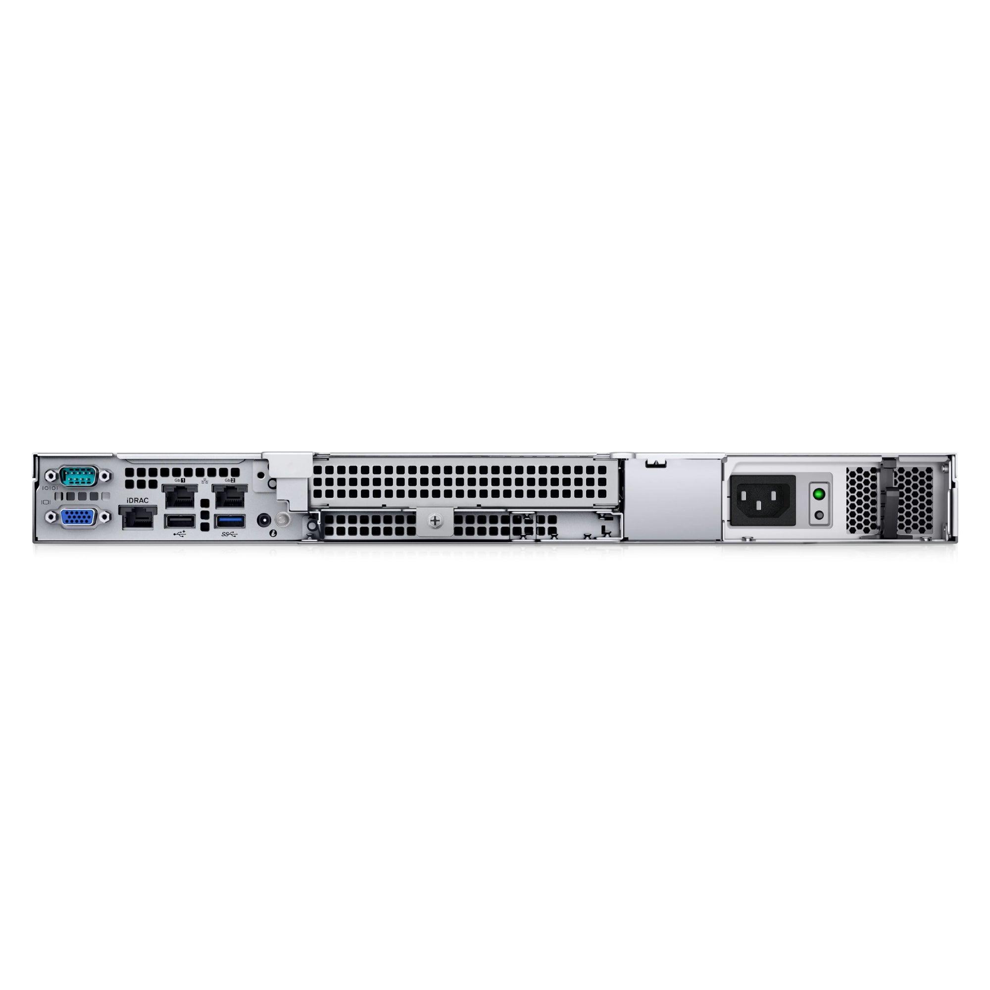 servidor dell poweredge r250 rack vista posterior