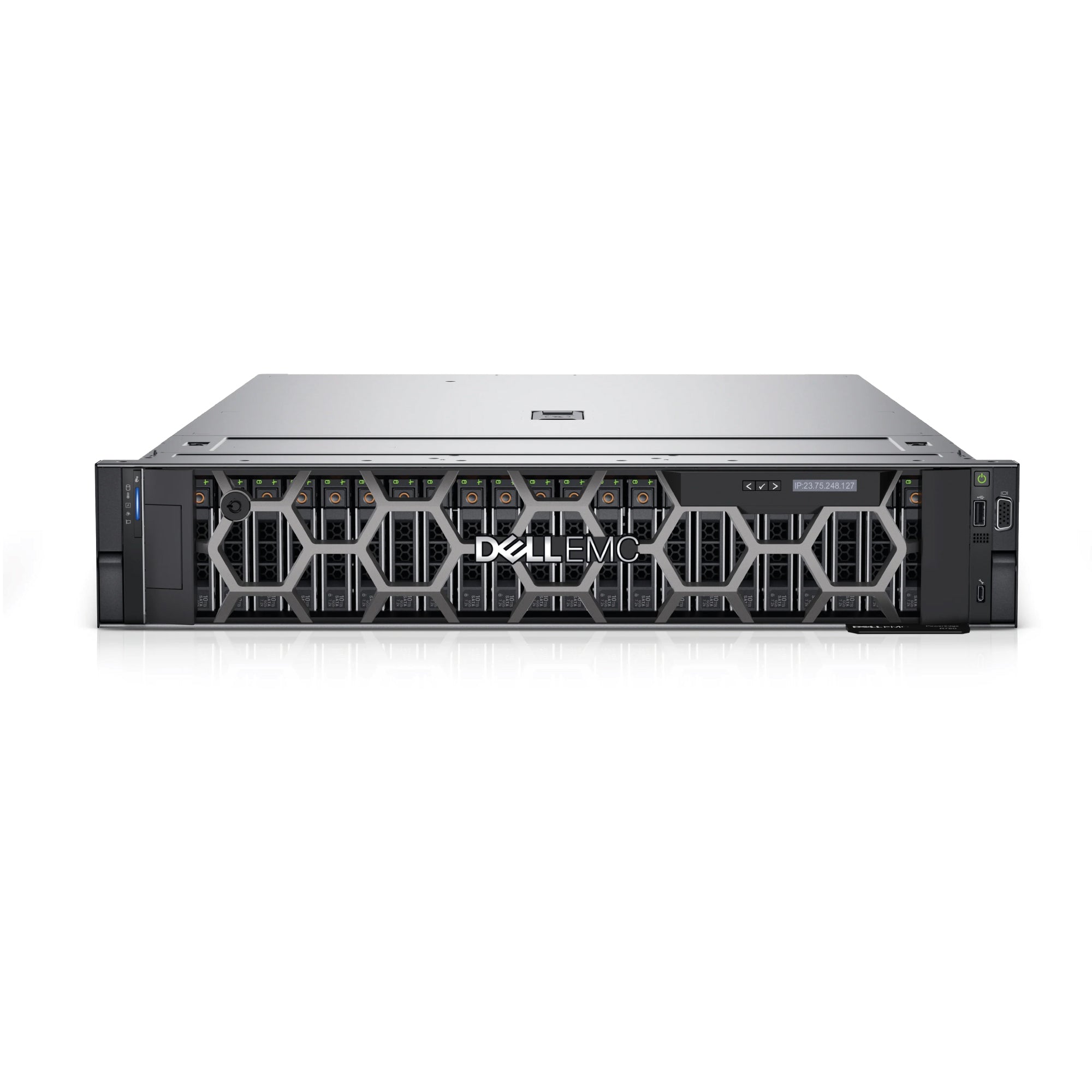 servidor dell r550 rackeable vista frontal