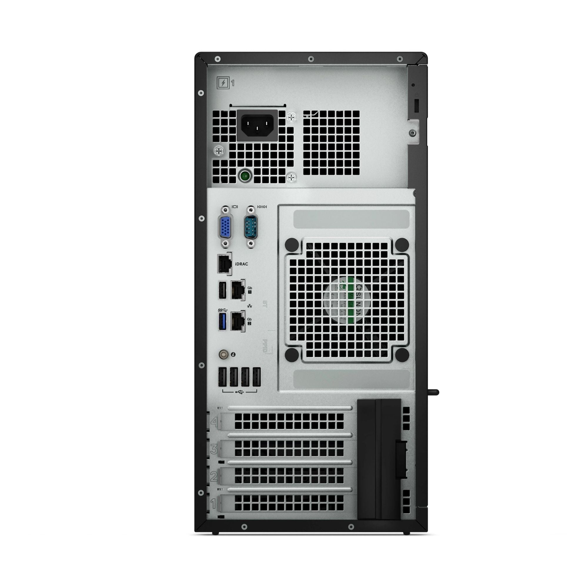 servidor-dell-poweredge-t150-vista-posterior