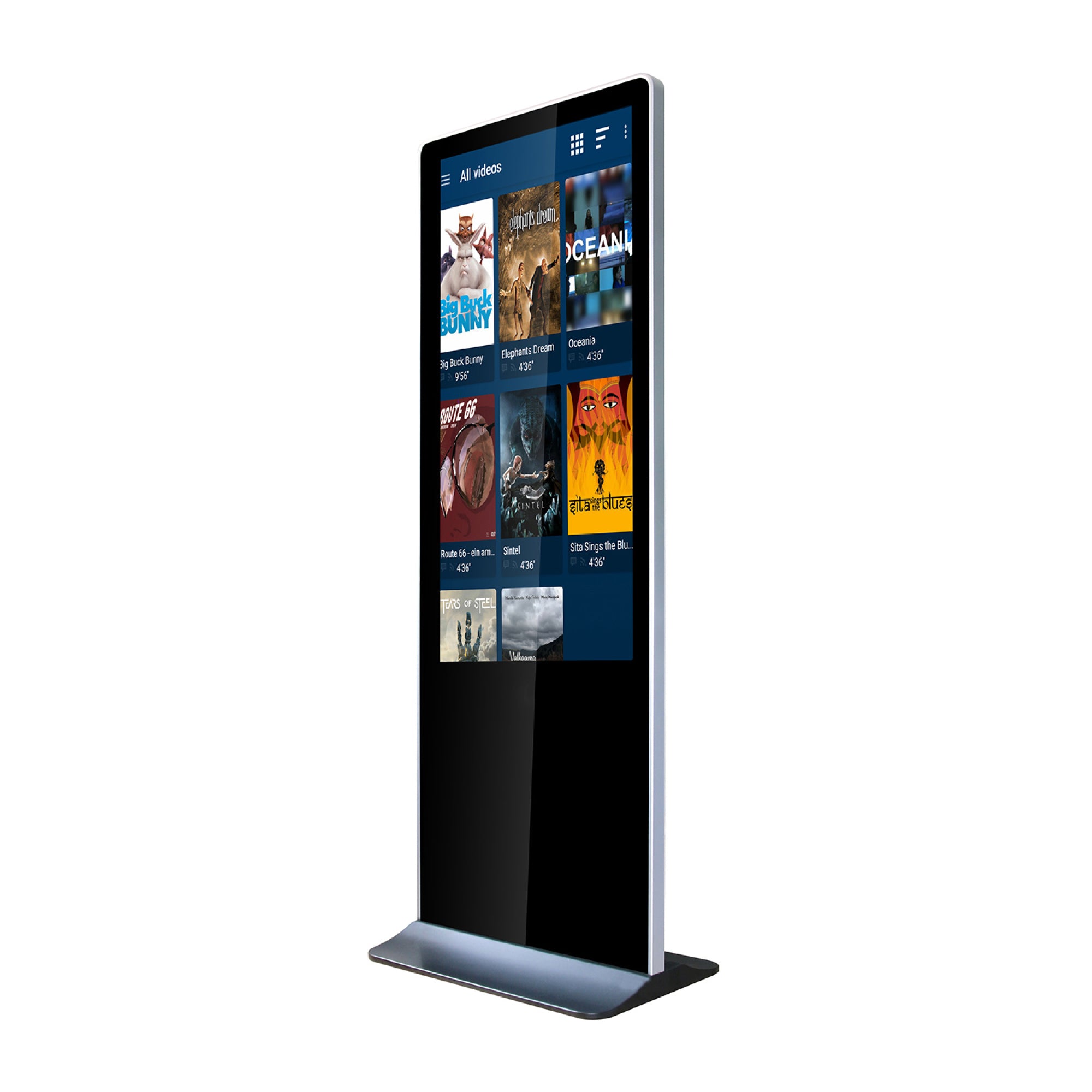 Totem Interactivo AIO Electronics 55", Touch, Core i7 13va, 16GB DDR4, SSD 256GB, W11Pro, 1 Año (FVD-D550M)