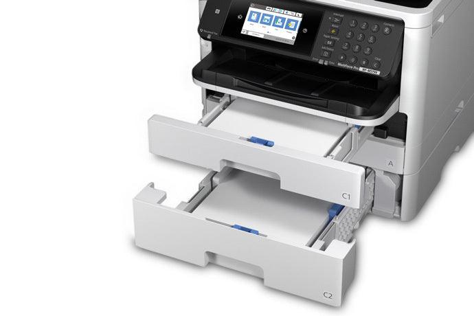 Impresora Mult. Epson WorkForce M5799, B/N, USB, WiFi, LAN, 1Y (C11CG04301)
