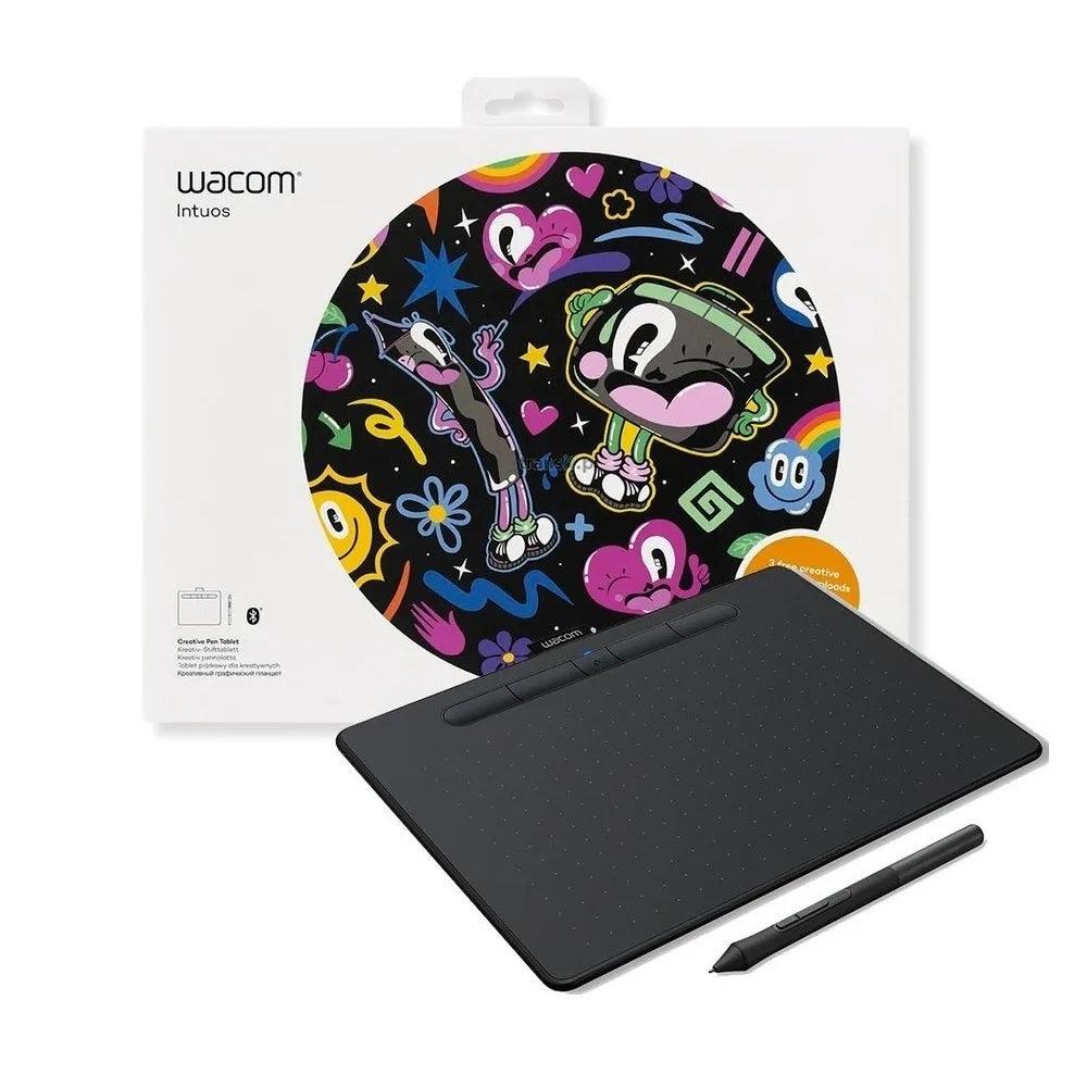 Tableta Gráfica Wacom Intuos Pen M Black con Bluetooth - PERU DATA