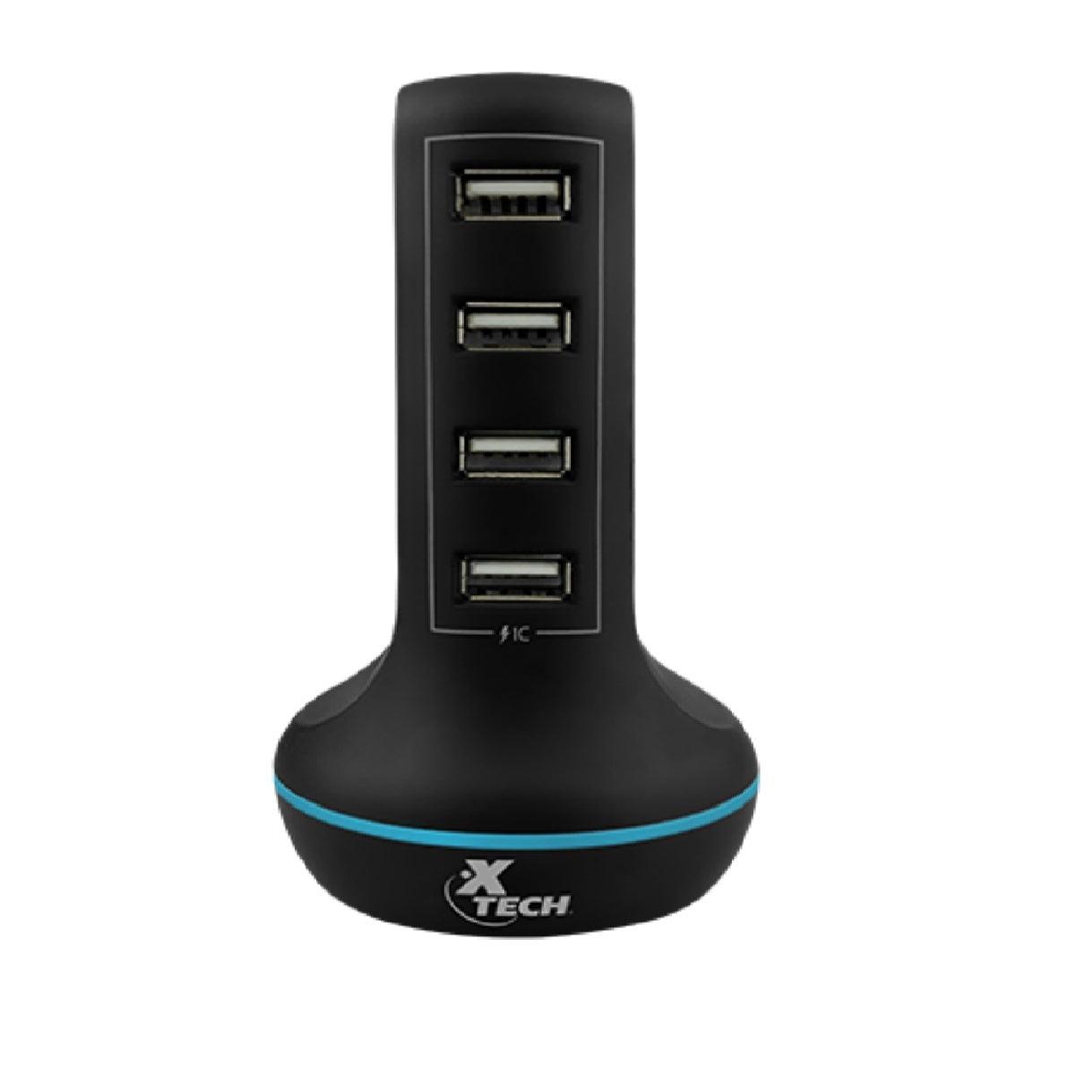 HUB DE CARGA XTECH XTA-195 4 PUNTOS USB PARA CARGA Imagen principal del producto