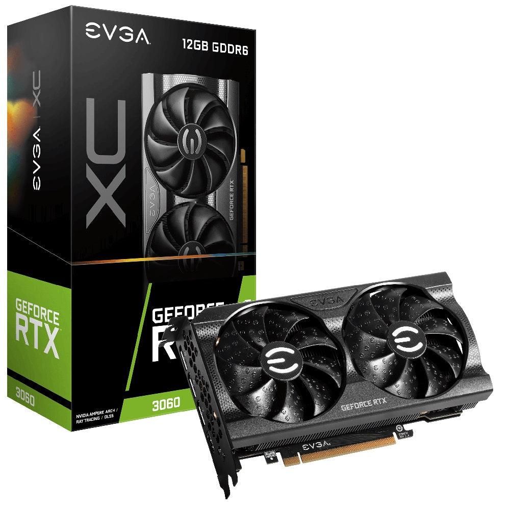 Tarjeta de Video EVGA RTX 3060 XC BLACK 12GB GDDR6