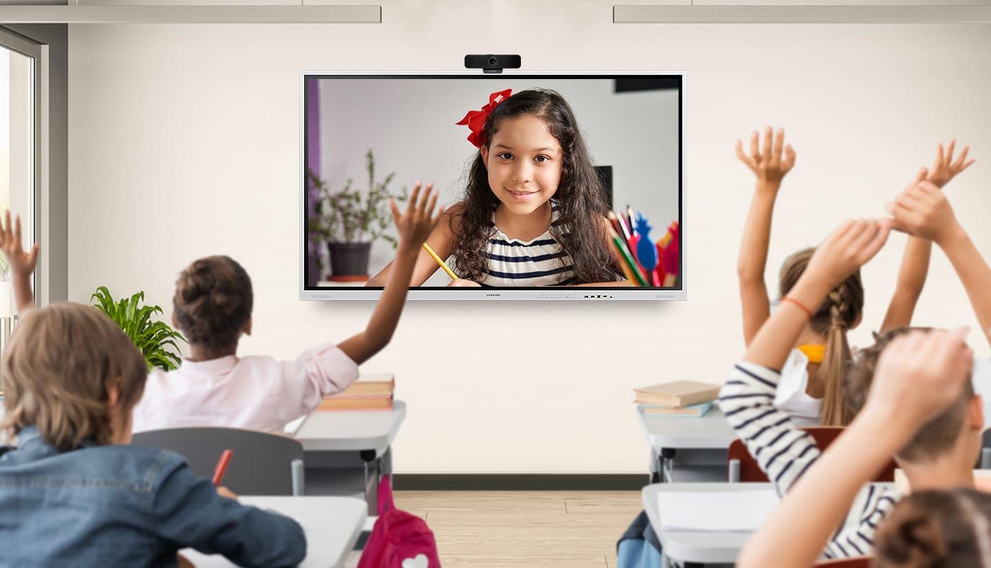 Pantalla Interactiva Samsung WM75B, 75", UHD, ADS, Touch IR, 3Y (LH75WMBWLGCXZA)