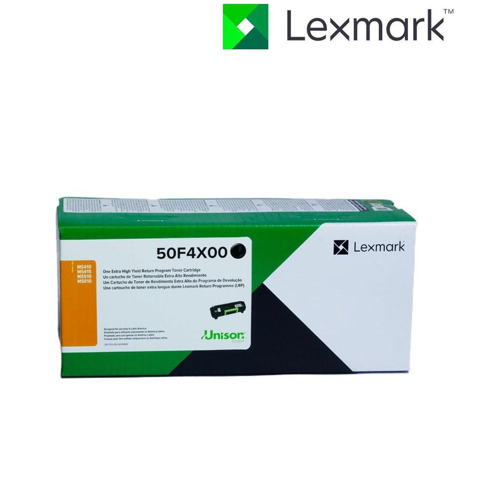 Toner Lexmark 50F4X00 Negro (10K) Imagen secundaria del producto