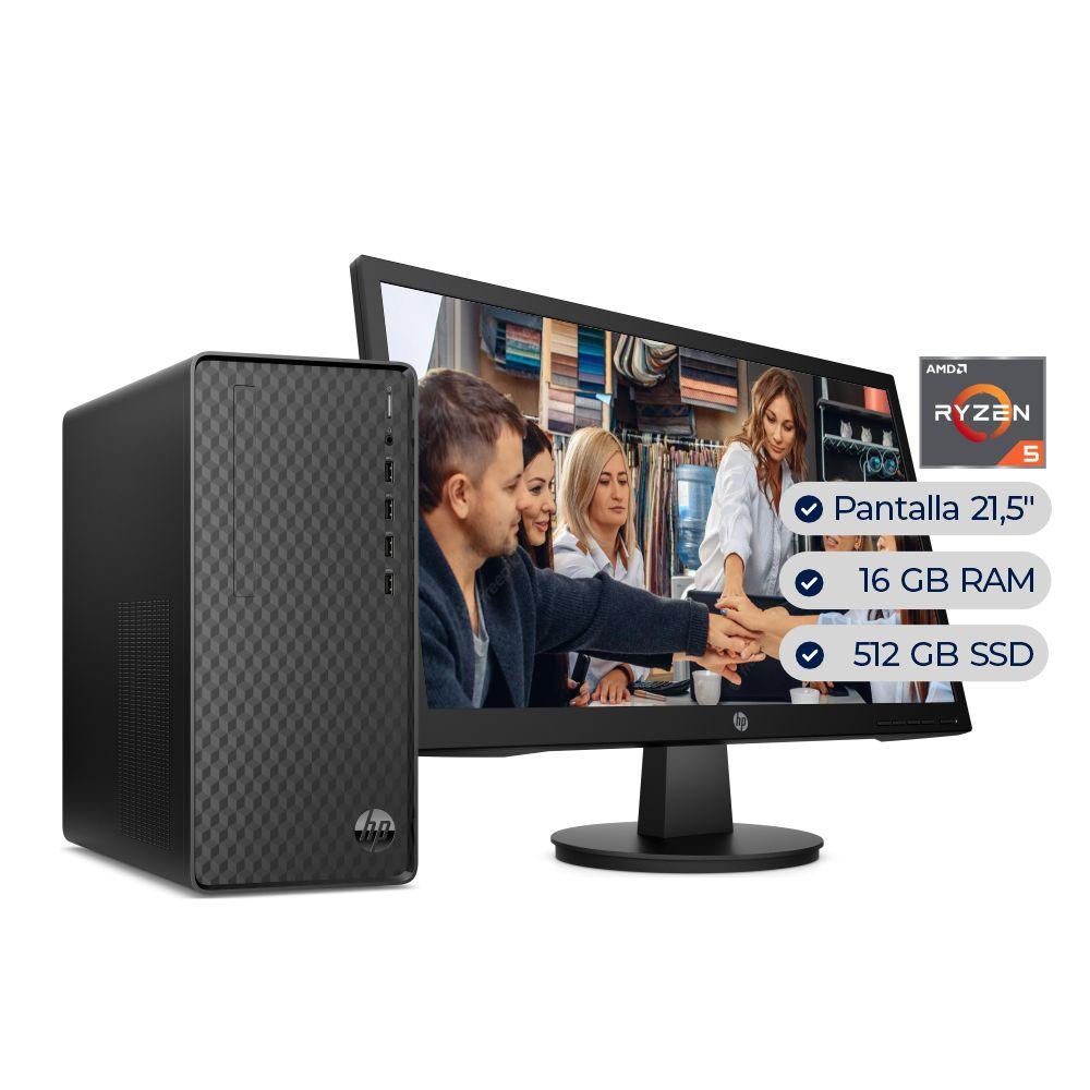 PC HP M01 F2004lam con procesador amd ryzen 5