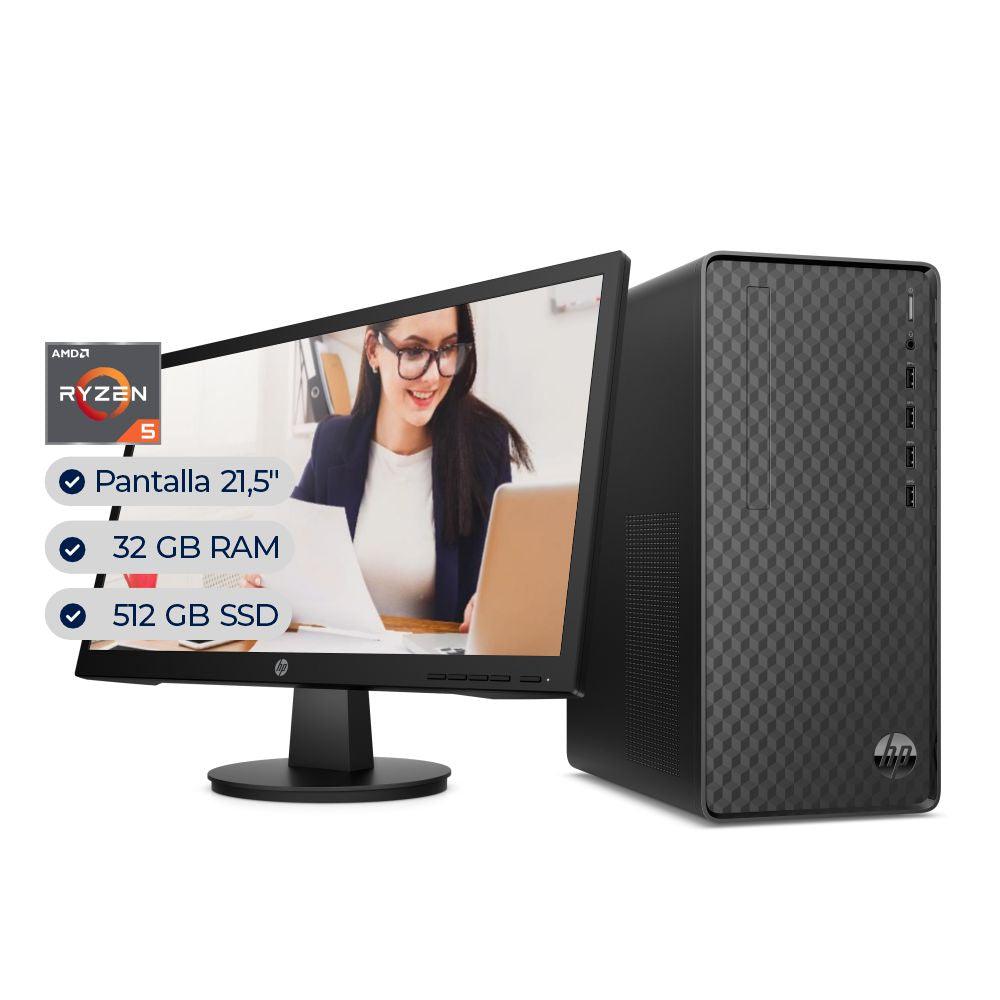 PC HP M01 F2004lam con procesador amd ryzen 5
