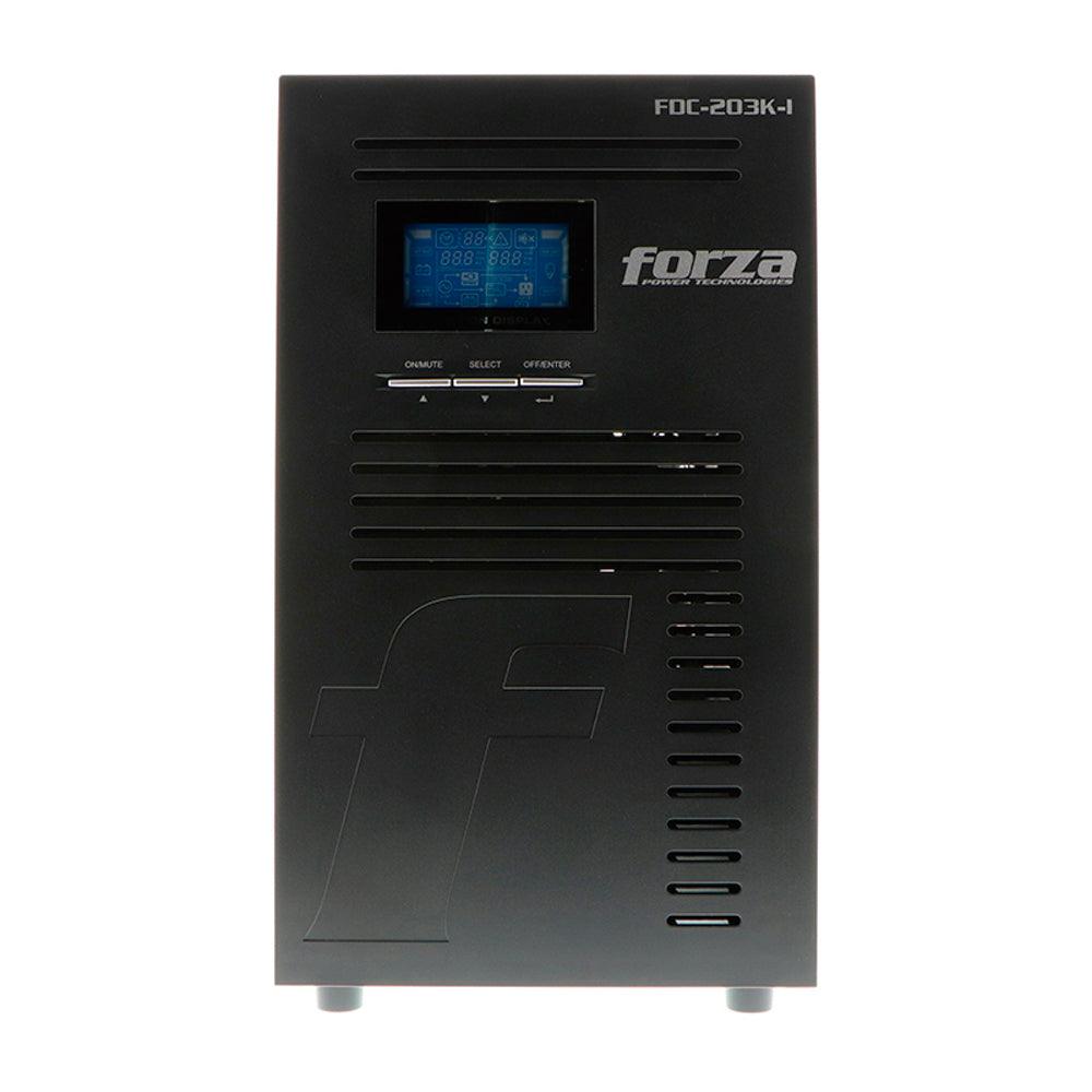 UPS Onliine Forza FDC-203K-I, 3KVA, 3000W, AC220V, 1 IEC Imagen principal del producto