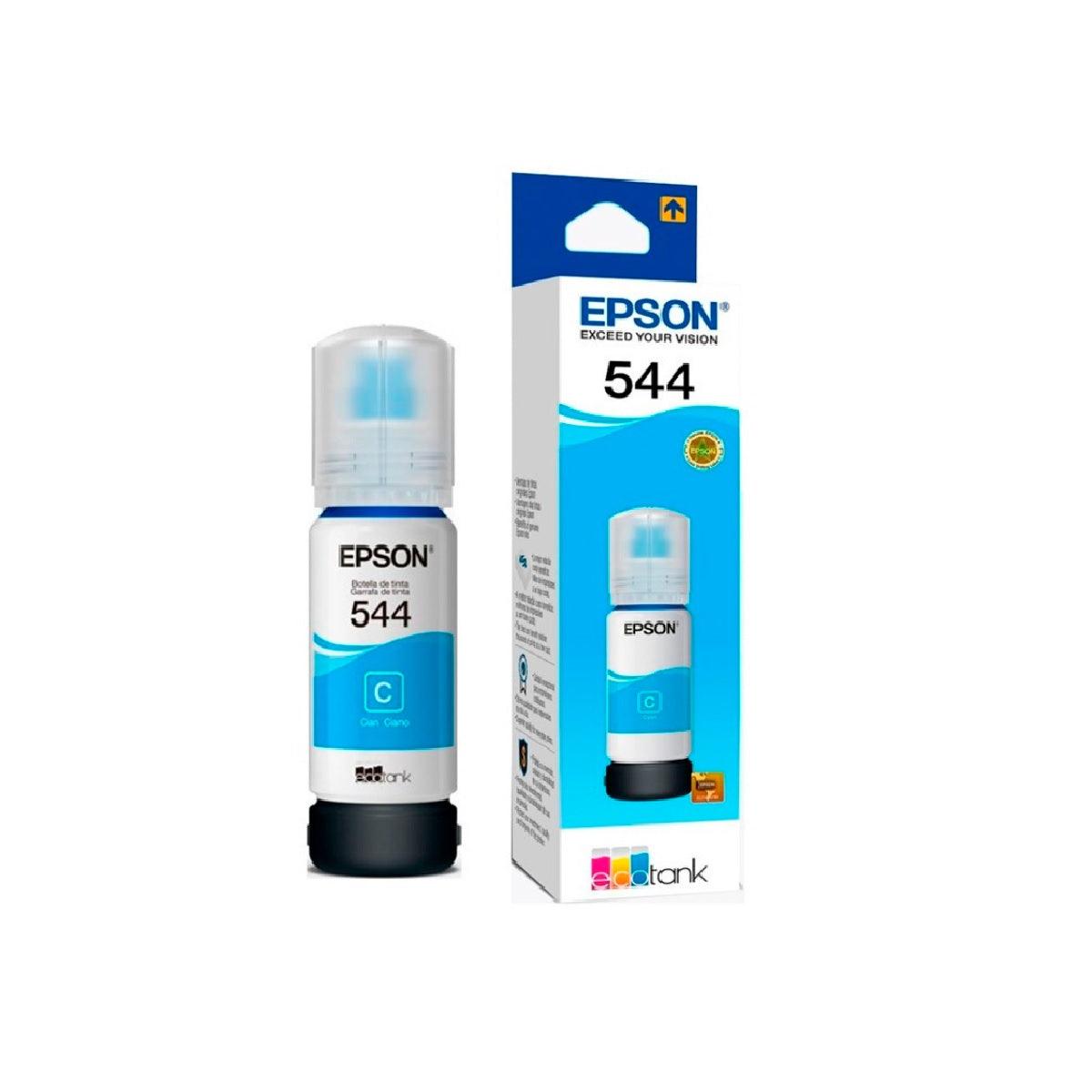 Tinta EPSON  T544220, Sistema Continuo - Cyan - PERU DATA Imagen principal del producto