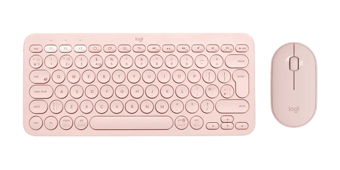 Kit Logitech teclado K380 multidispositivo+ Mouse PEBBLE M350 1 Año