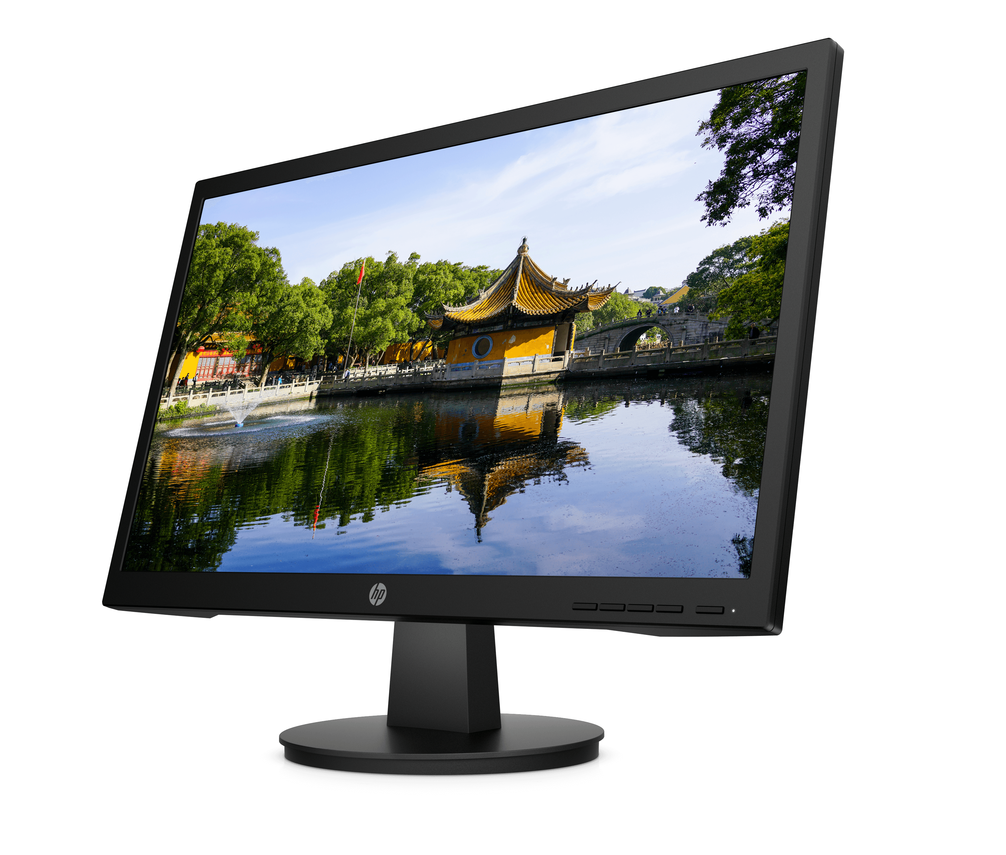 PC HP M01 F2004lam con procesador amd ryzen 5 solo monitor