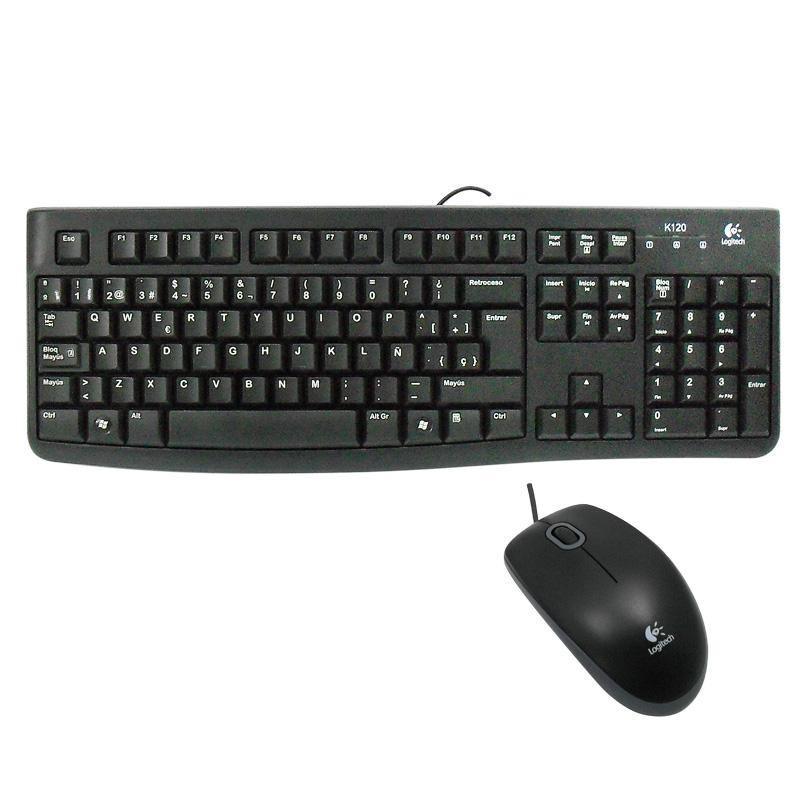 Kit de teclado y mouse Logitech MK120 - PERU DATA Imagen principal del producto